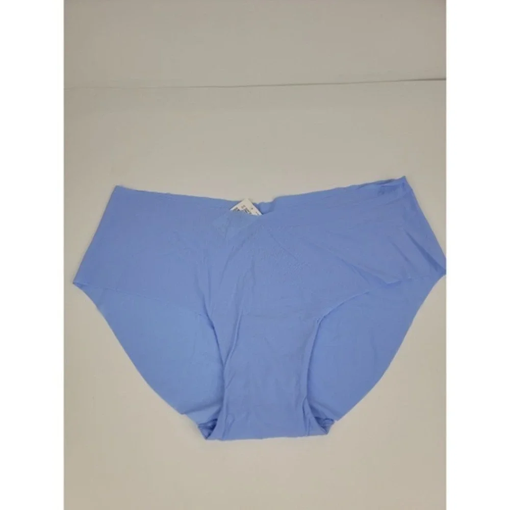 Victorias Secret PINK Panty Bundle Large Lace Leopard Blue 3 Pack NEW
